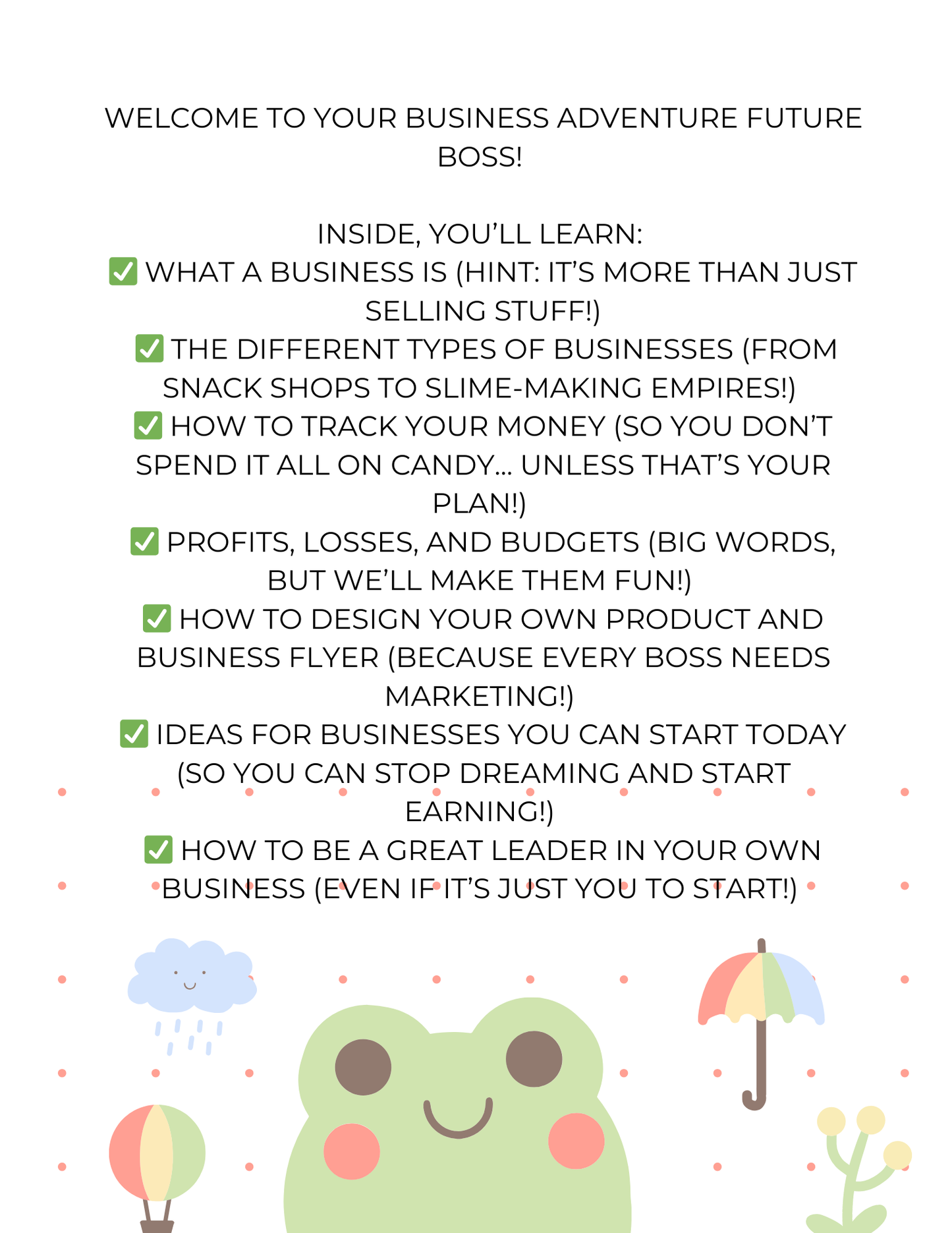 Lemonade Stand CEO: A Kid's Guide to Big Ideas and Big Bucks