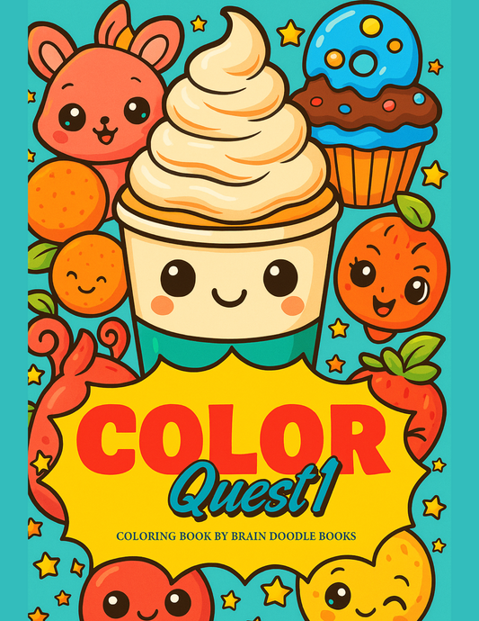 Color Quest 1 - Coloring Book