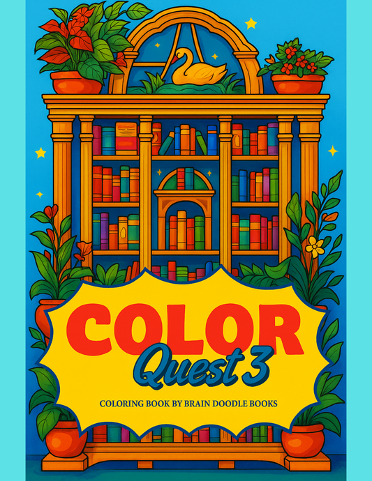 Color Quest 3 - Coloring Book